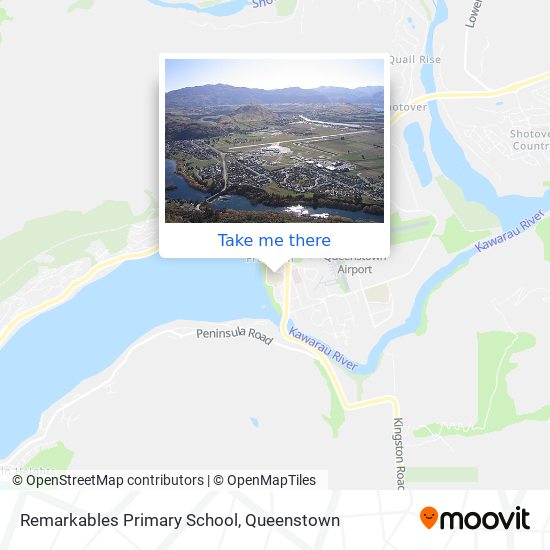 Remarkables Primary School map