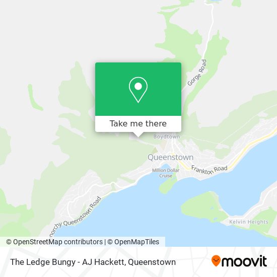 The Ledge Bungy - AJ Hackett map