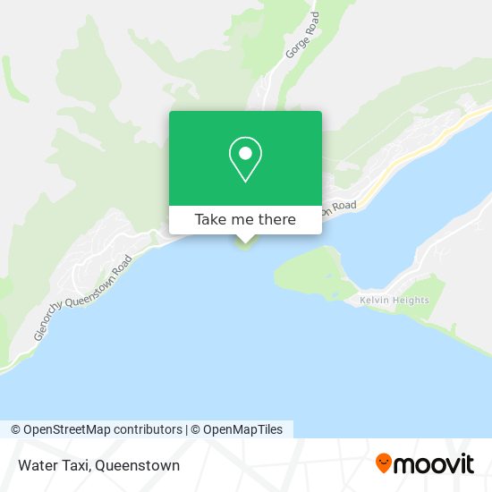 Water Taxi map