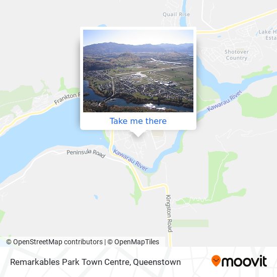 Remarkables Park Town Centre map