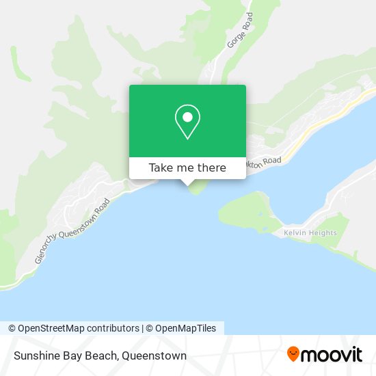 Sunshine Bay Beach map
