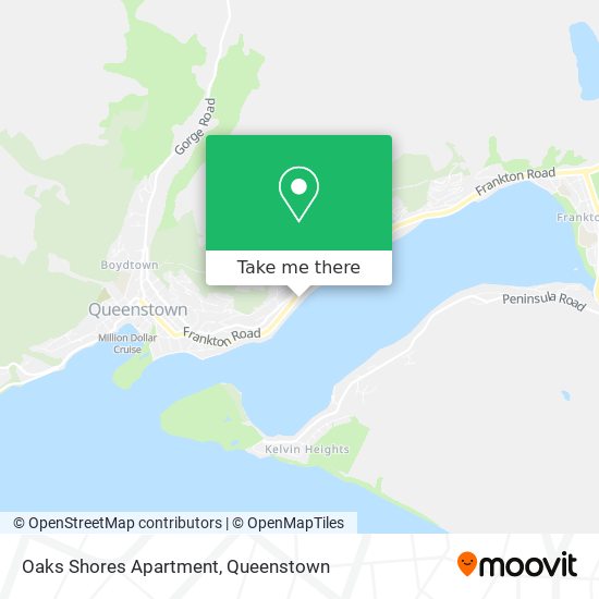 Oaks Shores Apartment map