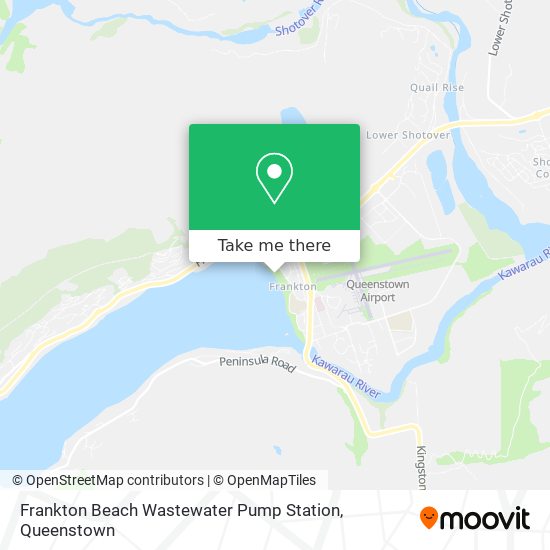 Frankton Beach Wastewater Pump Station map