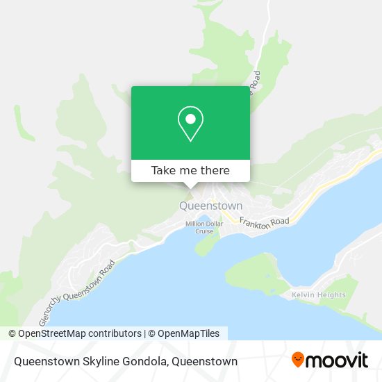 Queenstown Skyline Gondola map