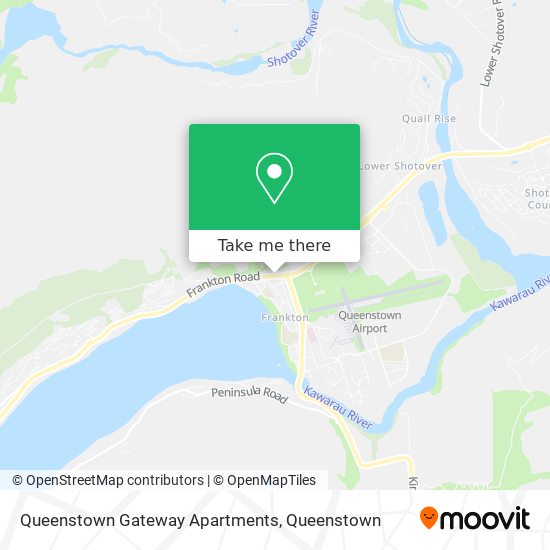 Queenstown Gateway Apartments map