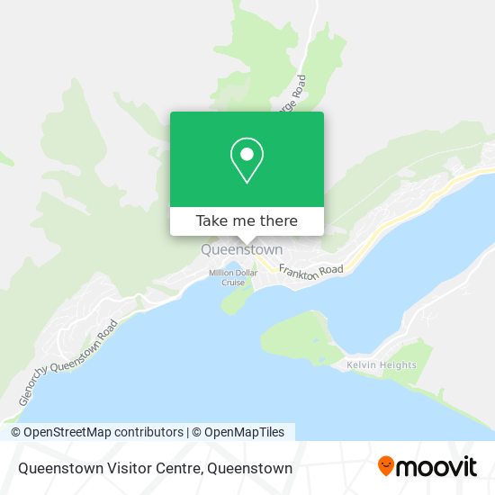 Queenstown Visitor Centre map