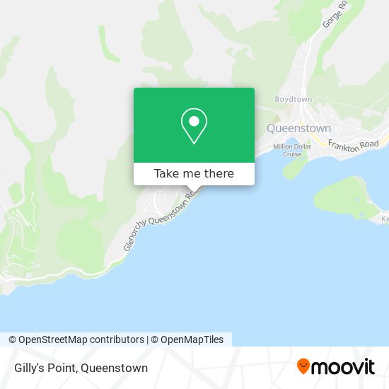 Gilly's Point map