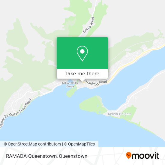 RAMADA-Queenstown map