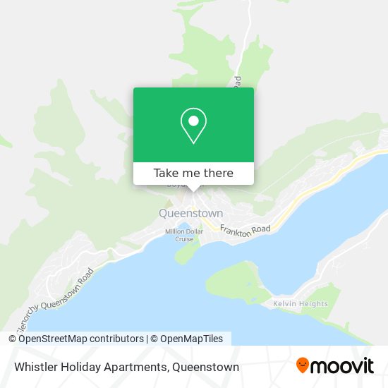 Whistler Holiday Apartments map