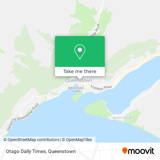Otago Daily Times map