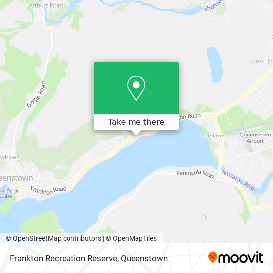 Frankton Recreation Reserve map