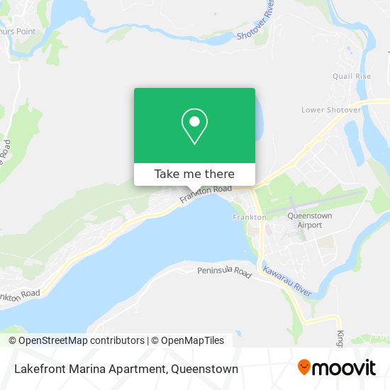 Lakefront Marina Apartment map