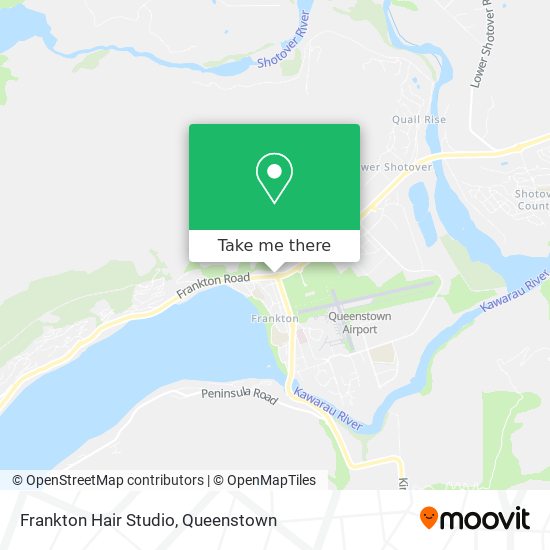 Frankton Hair Studio map