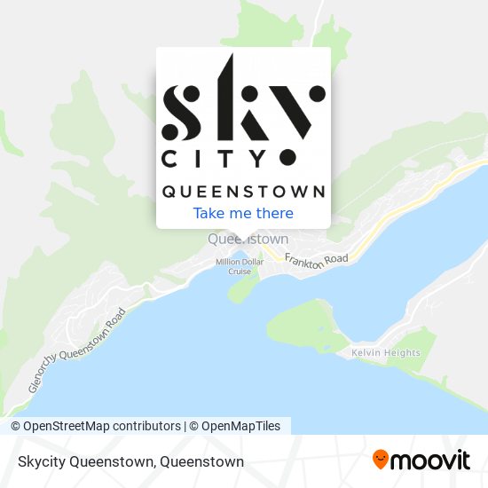 Skycity Queenstown map