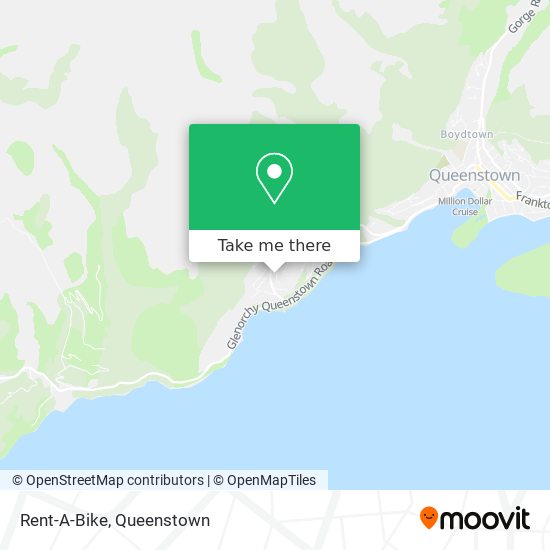Rent-A-Bike map