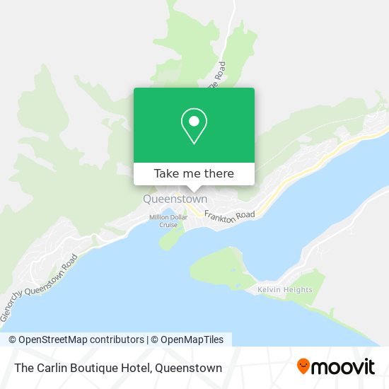 The Carlin Boutique Hotel map