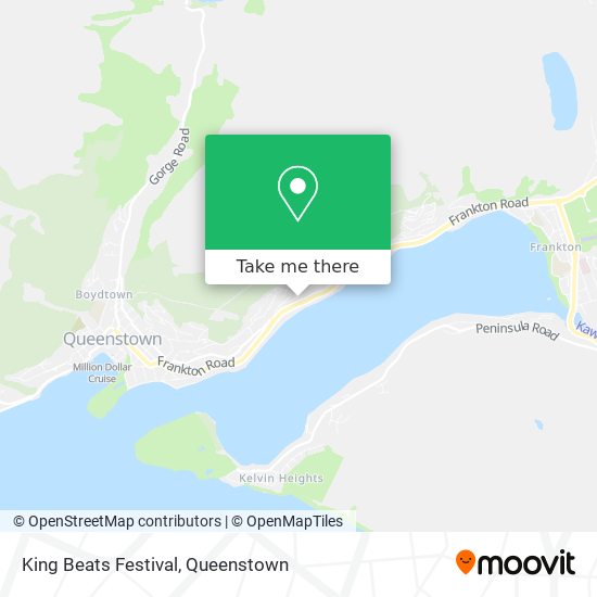 King Beats Festival map