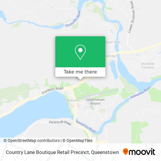 Country Lane Boutique Retail Precinct map