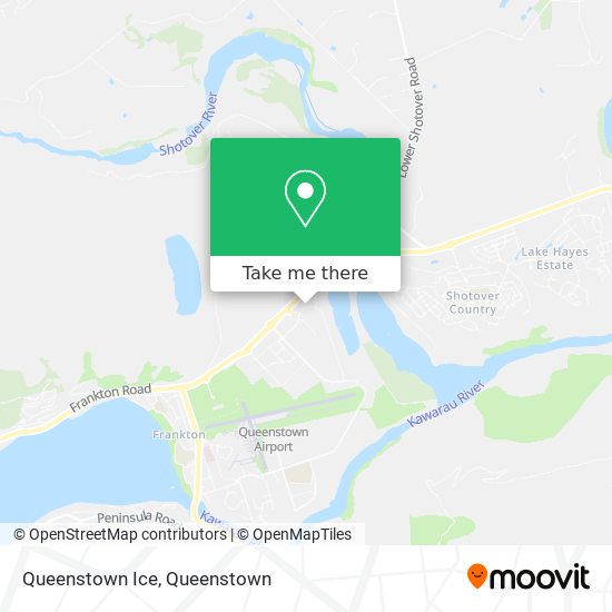 Queenstown Ice map