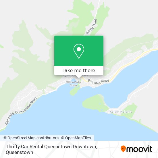 How to get to Thrifty Car Rental Queenstown Downtown in Queenstown by Bus?