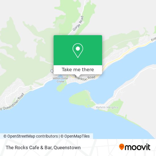 The Rocks Cafe & Bar map