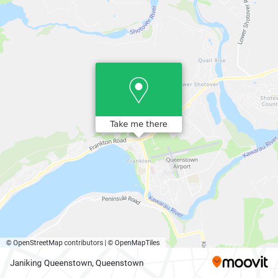 Janiking Queenstown map