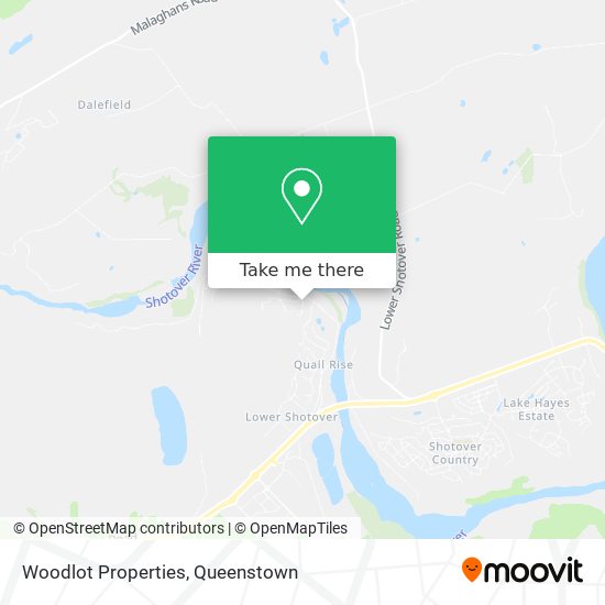 Woodlot Properties map