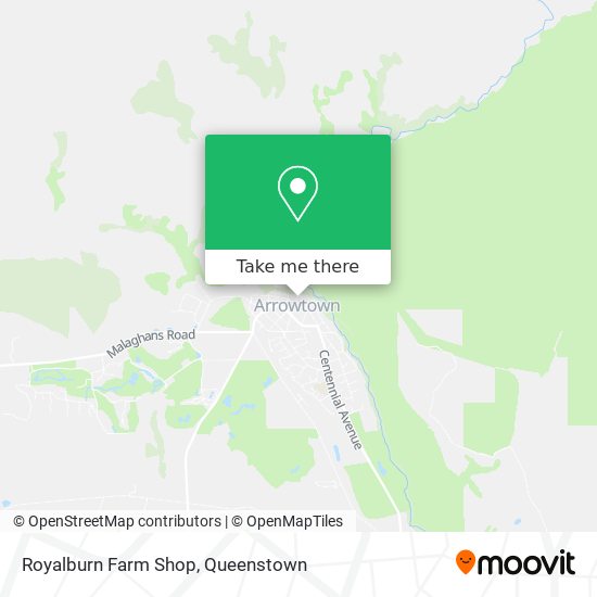 Royalburn Farm Shop map