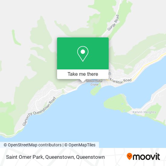 Saint Omer Park, Queenstown map