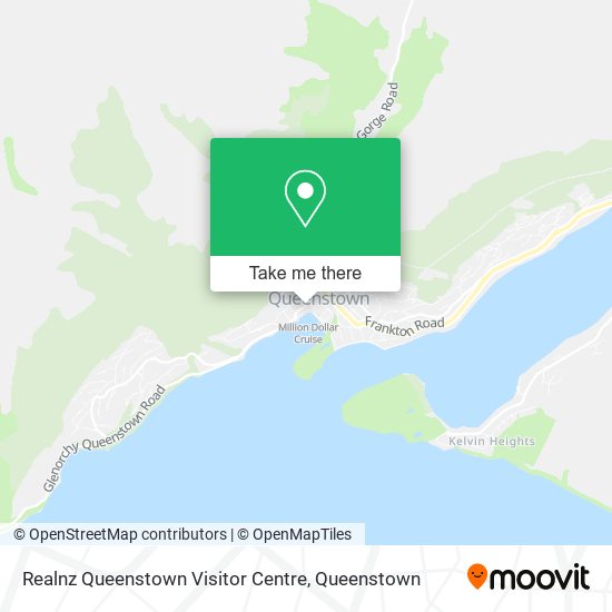 Realnz Queenstown Visitor Centre地图