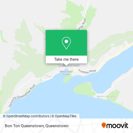 Bon Ton Queenstown map