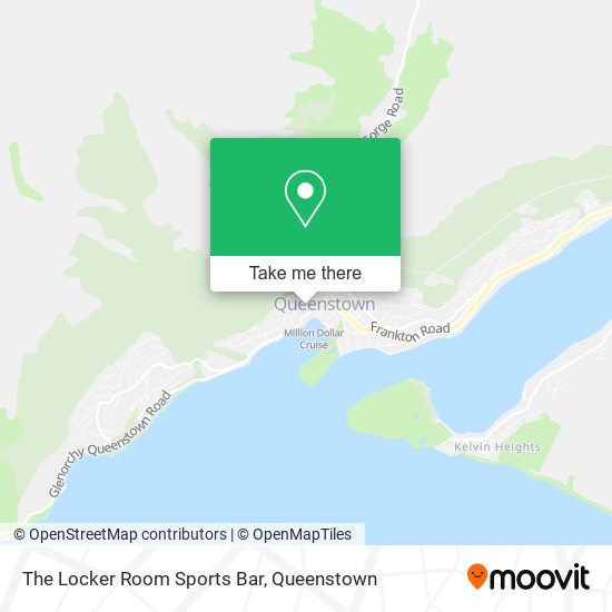 The Locker Room Sports Bar map