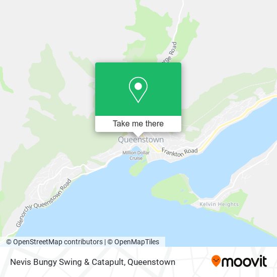 Nevis Bungy Swing & Catapult map