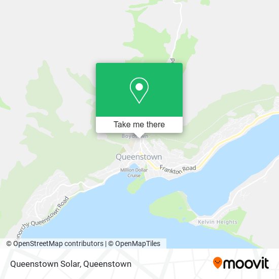 Queenstown Solar map