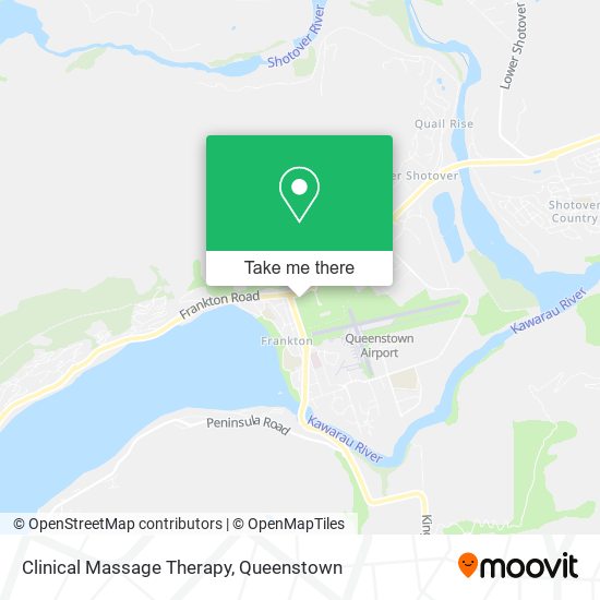 Clinical Massage Therapy map