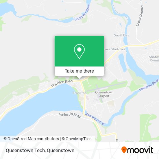 Queenstown Tech map