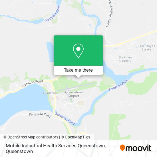 Mobile Industrial Health Services Queenstown map