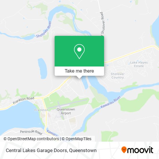 Central Lakes Garage Doors map