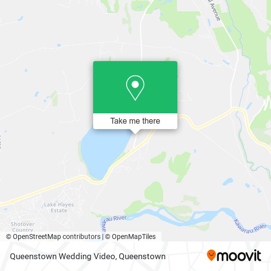 Queenstown Wedding Video map