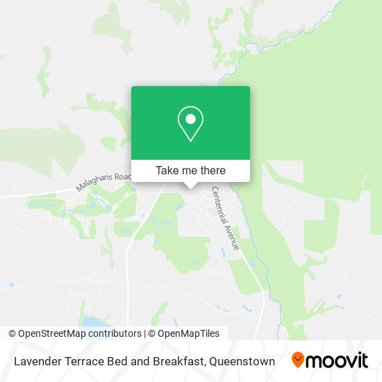 Lavender Terrace Bed and Breakfast map