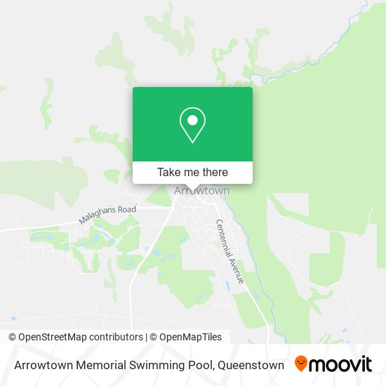 Arrowtown Memorial Swimming Pool map