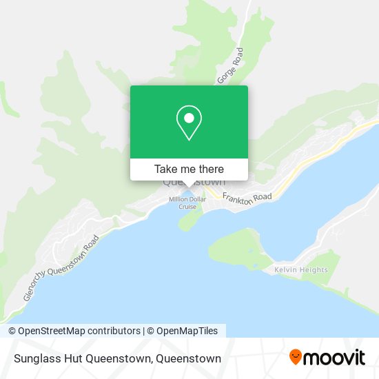 Sunglass Hut Queenstown map