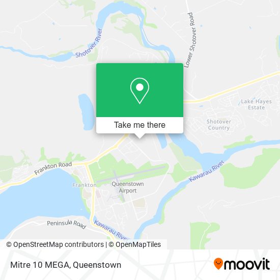 Mitre 10 MEGA map