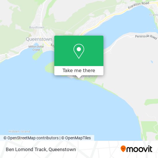 Ben Lomond Track地图