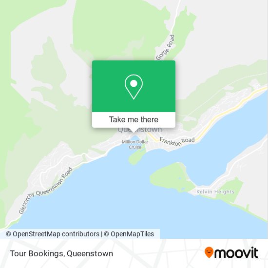 Tour Bookings map