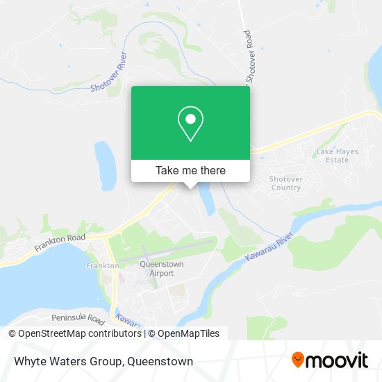 Whyte Waters Group map