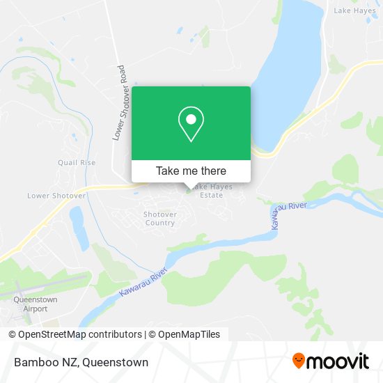 Bamboo NZ map