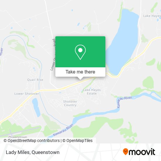 Lady Miles map