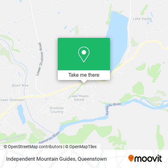 Independent Mountain Guides map