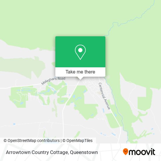 Arrowtown Country Cottage地图